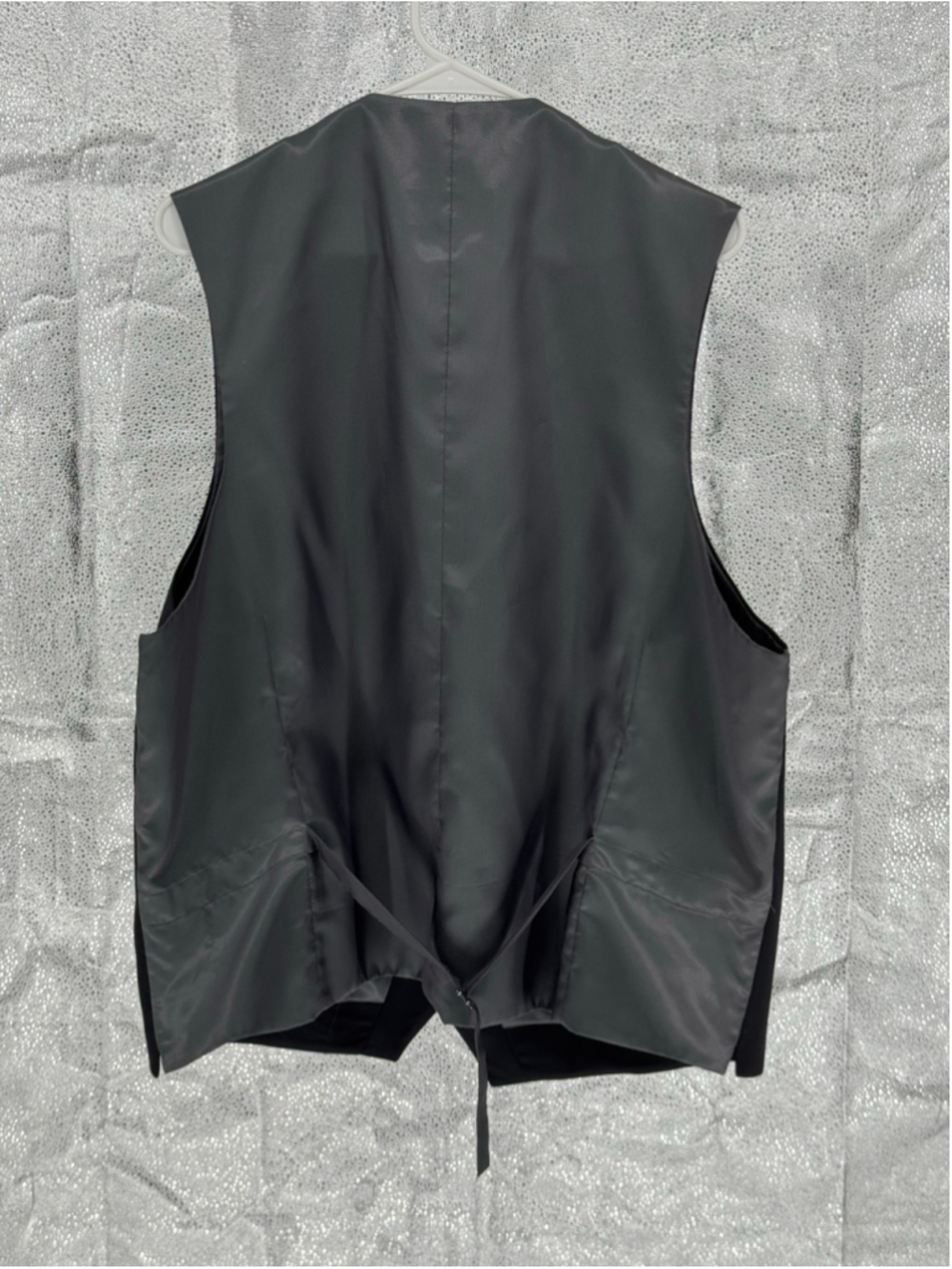 Men's AWEARNESS Kenneth Cole Black Slim Fit Vest Size 2X - Picture 3 of 3